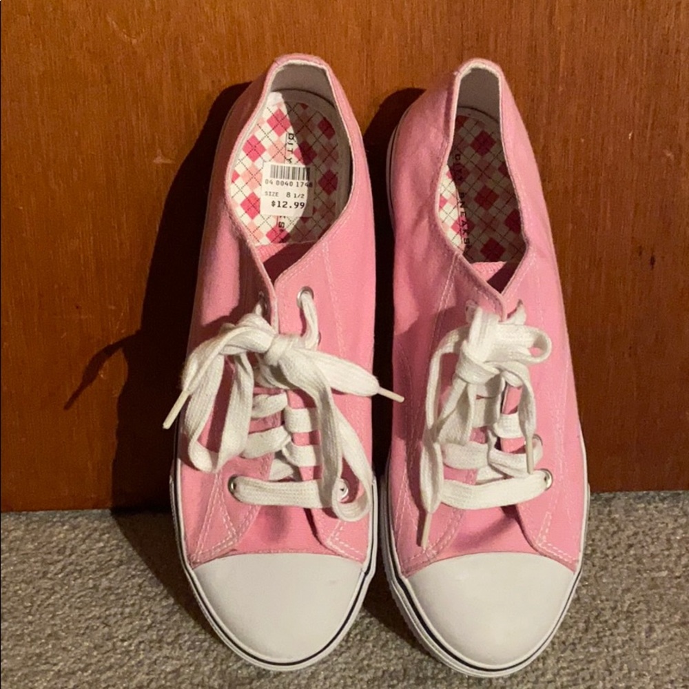 Pink city sneakers